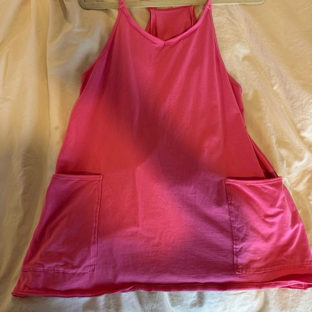 Amazon Pink Mini Dress athletic style